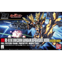 Bandai - Mobile Suit Gundam - Unicorn Gundam 02 Banshee Norn Destroy Mode High Grade 1:144 Scale Model Kit