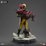 Sideshow & Hot Toys - Marvel - Iron Studios Deadpool & Wolverine 1:10 Scale Statue