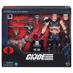 G.I. Joe - Classified Series - Dreadnok Road Pig and Rawkus Pet Dog Pit Bull #135