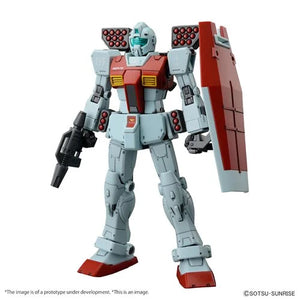 Bandai - Mobile Suit Gundam - GM Shoulder Cannon and Missile Pod High Grade 1:144 Scale Model Kit