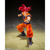 Bandai - SH Figuarts Action Figure - Dragon Ball Z Super Super Saiyan God Son Goku Instilled with the Light of Righteous Hearts