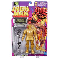 Marvel Legends -  Iron Man Retro Series  - Iron Man (Model 01-Gold)