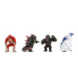 Godzilla - Jada Toys - Godzilla x Kong: The New Empire MetalFigs 2.5 Inch Die-Cast Mini-Figure 4 Pack