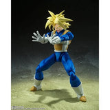 Bandai - SH Figuarts Action Figure - Dragon Ball Z Super Saiyan Trunks Infinite Latent Super Power