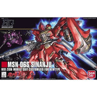 Bandai - Mobile Suit Gundam - Unicorn Sinanju High Grade 1:144 Scale Model Kit