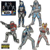 Star Wars - Monogram - The Clone Wars: Mandalorian Enamel Pin 5 Pack - EE Exclusive